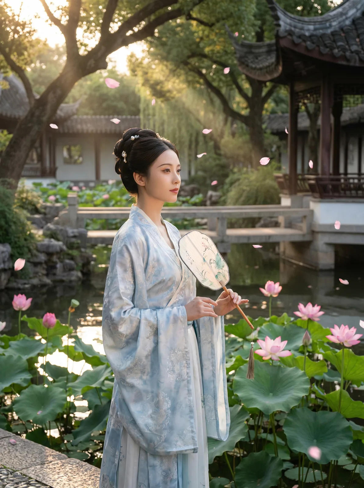 集芳阁 - 荷塘清韵汉服写真集